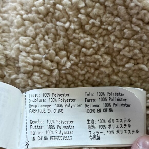 Zshow Womans Quilited Puffer Vest Hood Black Warm Fur Lined Size Large - Picture 11 of 12